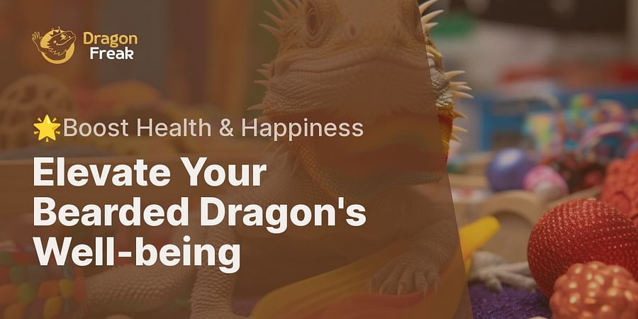 Elevate Your Bearded Dragon's Well-being - πBoost Health & Happiness